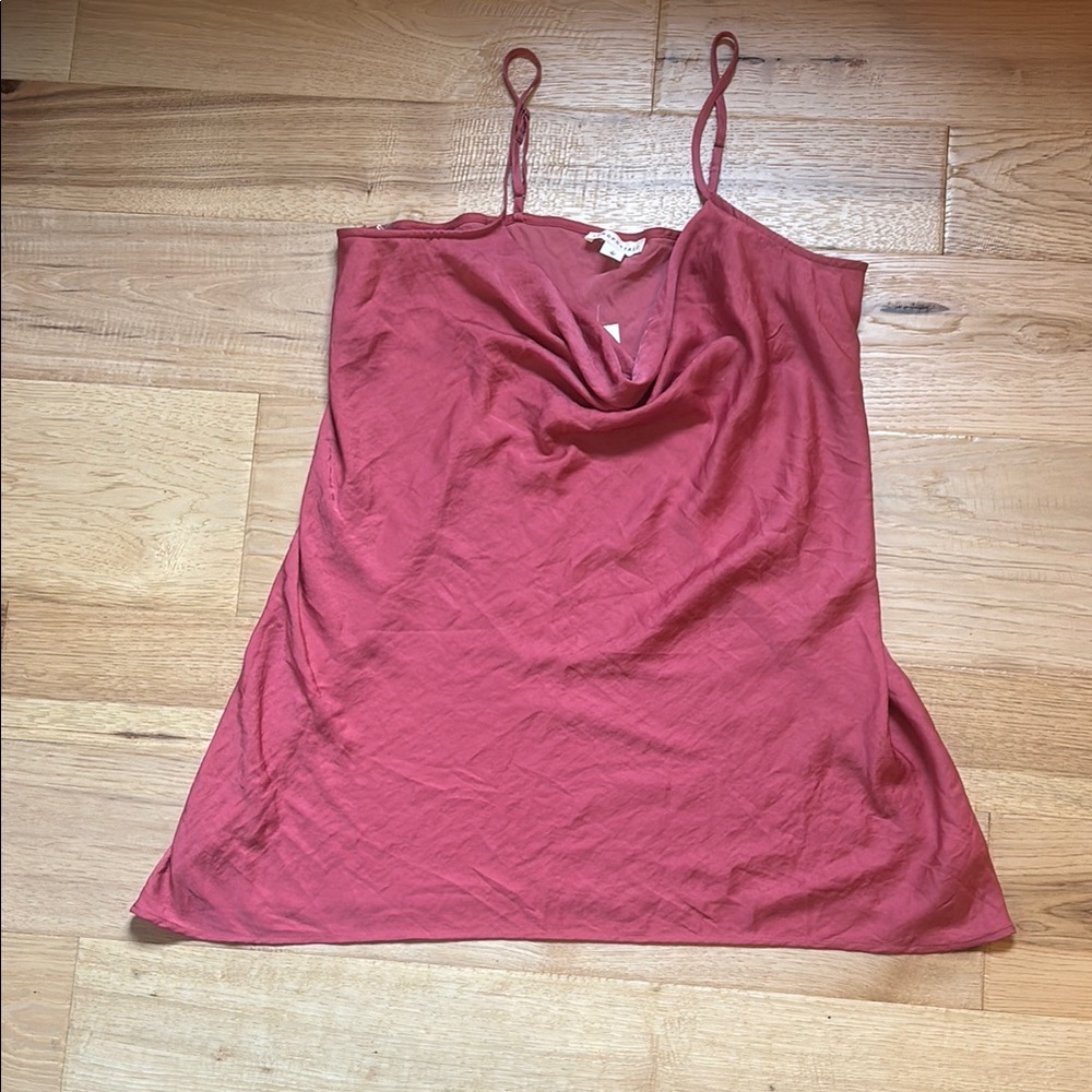 Pink Asymmetrical Slip Dress